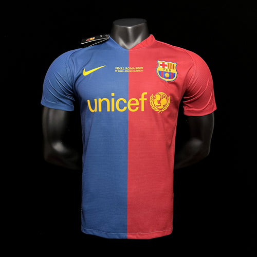 Retro Barcelona 08/09 UEFA Champions League Home