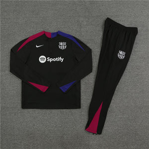 23-24 FC Barcelona Half Zipper Tracksuit