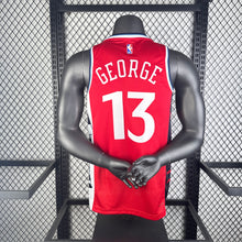 Load image into Gallery viewer, 25th season Clippers Air Jordan Limited Edition Red No 13 George