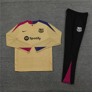 24-25 FC Barcelona Half Zipper Tracksuit