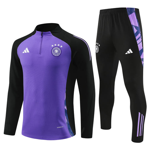 24-25 German Purple Tracksuit Half Zipper