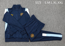 Load image into Gallery viewer, 23-24 Man City Full Zipper Tracksuit