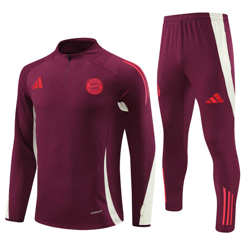 24-25 Bayern Munich Half Zipper Tracksuit