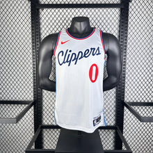 Load image into Gallery viewer, 25th season Clippers Home White No 0 Westbrook