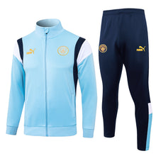 Load image into Gallery viewer, 23-24 Man City Full Zipper Tracksuit