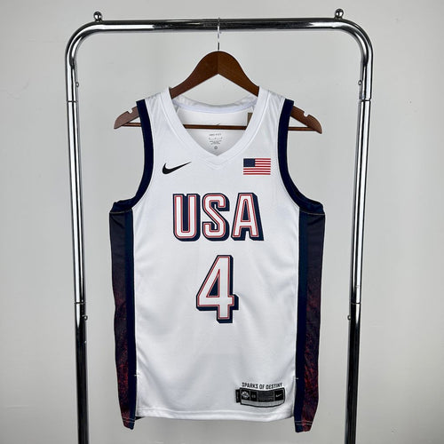 2024 Olimpic USA CURRY4 Home Jersey