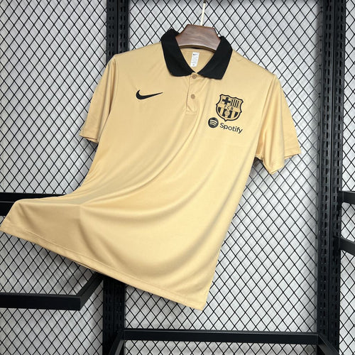 2024-2025 Barcelona Polo Khaki Jersey