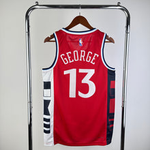 Load image into Gallery viewer, 25th season Clippers Air Jordan Limited Edition Red No 13 George