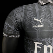 Load image into Gallery viewer, 23-24 Milan x Pleasures Black  Fourth Kits Player Version