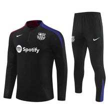 Load image into Gallery viewer, 24-25 FC Barcelona Half Zipper Tracksuit