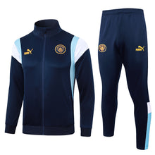 Load image into Gallery viewer, 23-24 Man City Full Zipper Tracksuit