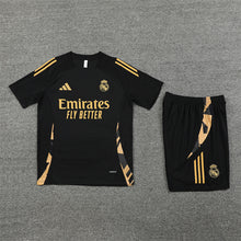 Load image into Gallery viewer, 24-25 Real Madrid Black and Gold Training Kit