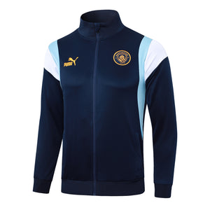 23-24 Man City Full Zipper Tracksuit