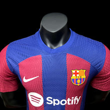 Load image into Gallery viewer, 23-24 Barcelona Home  Player Version Jersey