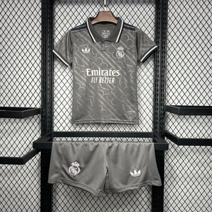 25-24 Real Madrid 3rd Away Kids Kit (Copy)