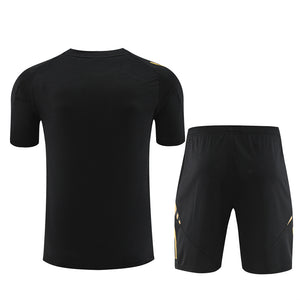 24-25 Real Madrid Black and Gold Training Kit