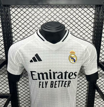 Load image into Gallery viewer, 24-25 Real Madrid Home Player Version Jersey