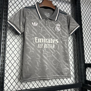 25-24 Real Madrid 3rd Away Kids Kit (Copy)