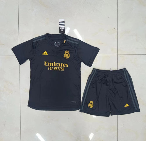 23-24 Real Madrid Away Kids Kit