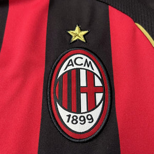 2007-2008 Ac Milan Retro Home Jersey