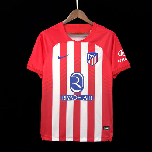 23-24 Atletico Madrid Home Player Version Jersey