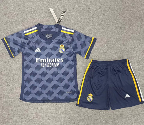 23-24 Real Madrid Away Kids Kit