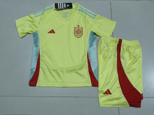 Load image into Gallery viewer, 2024 Spain Away Kids Soccer Jersey