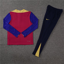 Load image into Gallery viewer, 24-25 FC Barcelona Half Zipper Tracksuit