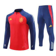 Load image into Gallery viewer, 24-25 Spain Red National Team Half Zipper Tracksuit