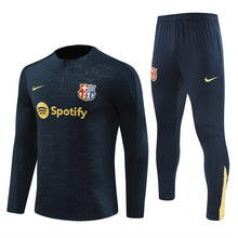 Load image into Gallery viewer, 24-25 FC Barcelona Half Zipper Tracksuit