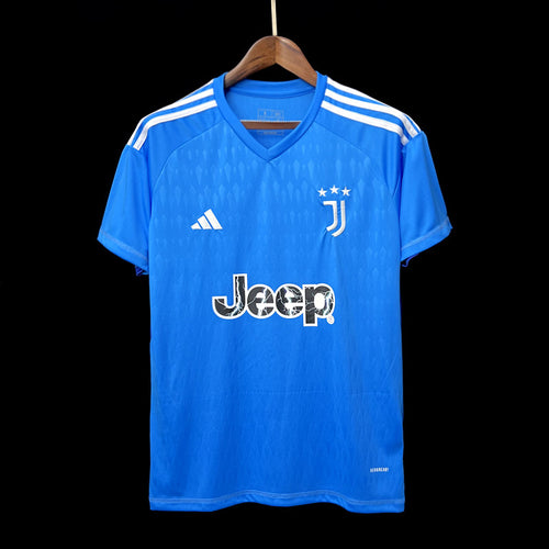 23/24 Juventus blauw keepersshirt 