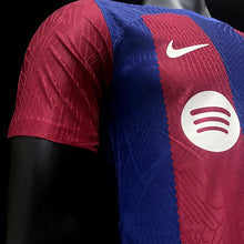 Load image into Gallery viewer, 23-24 Barcelona Home  Player Version Jersey