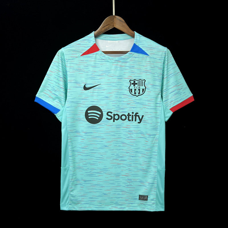 23/24 Barcelona versie uitshirt voor derde uitspeler 