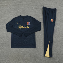 Load image into Gallery viewer, 24-25 FC Barcelona Half Zipper Tracksuit