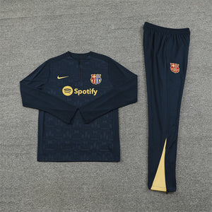 24-25 FC Barcelona Half Zipper Tracksuit