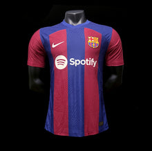 Load image into Gallery viewer, 23-24 Barcelona Home  Player Version Jersey