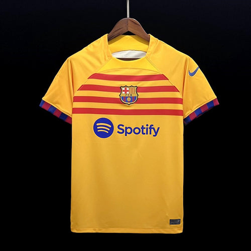 23-24 Barcelona 4e uitspeler-versie shirt 