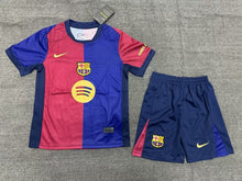 Load image into Gallery viewer, 24-25 FC Barcelona Home Kids Kit