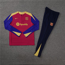 Load image into Gallery viewer, 24-25 FC Barcelona Half Zipper Tracksuit