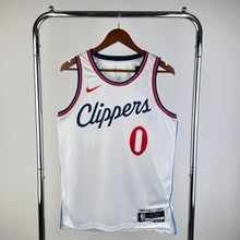 Load image into Gallery viewer, 25th season Clippers Home White No 0 Westbrook