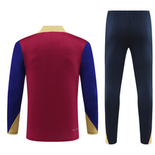 Load image into Gallery viewer, 24-25 FC Barcelona Half Zipper Tracksuit