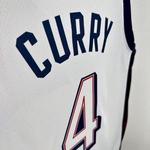 2024 Olimpic USA CURRY4 Home Jersey