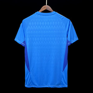 23/24 Juventus Blue Goalkeeper Jersey