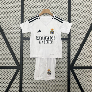 25-24 Real Madrid Home Kids Kit