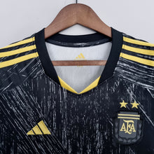 Afbeelding in Gallery-weergave laden, Zwarte voetbalshirts van Argentinië, herdenkingseditie 22-23 