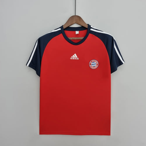 22-23 Bayern Training Suit Red Soccer Player Version