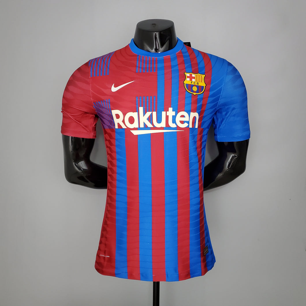 21-22 Barcelona Home Kit  Player Version