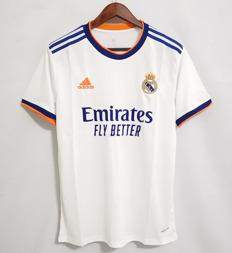 21-22 Real Madrid Home Player Version Soccer