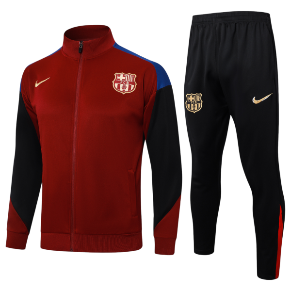 24-25 Fc Barcelona Full Zipper Tracksuit