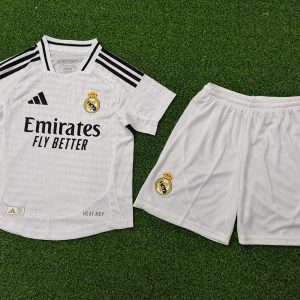 24-25 Real Madrid Home Kids Kit